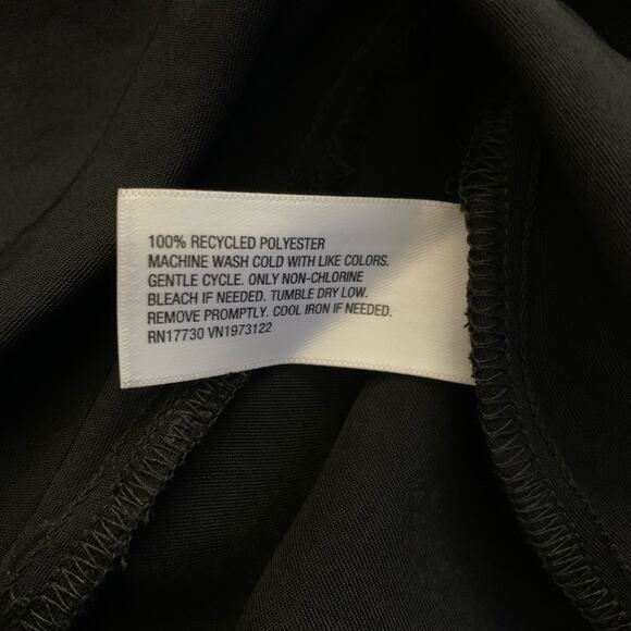 AVA & VIV Black Spaghetti‎ Strap Draped Camisole Tank Top Size 2X - NWT - Picture 7 of 10